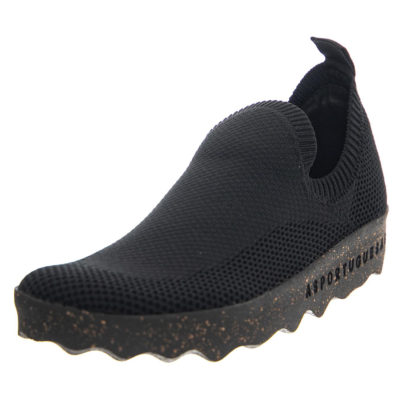 Clip Elasticated Trainers Black - Scarpe Donna Nere P018226000  ASPORTUGUESAS 