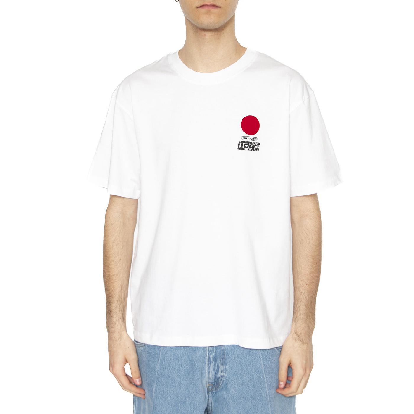 Sun TS SS White - Maglietta Girocollo Uomo Bianca I035002.02.00. 02,00 EDWIN 