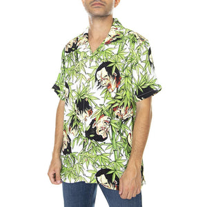 Bamboo - Camicia Maniche Corte Uomo Multicolore SHT0043  DOOMSDAY 