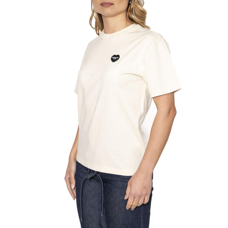 W' S/S Ingo T-Shirt Undyed - Maglietta Girocollo Donna Beige I034648.32MXX  CARHARTT WIP 