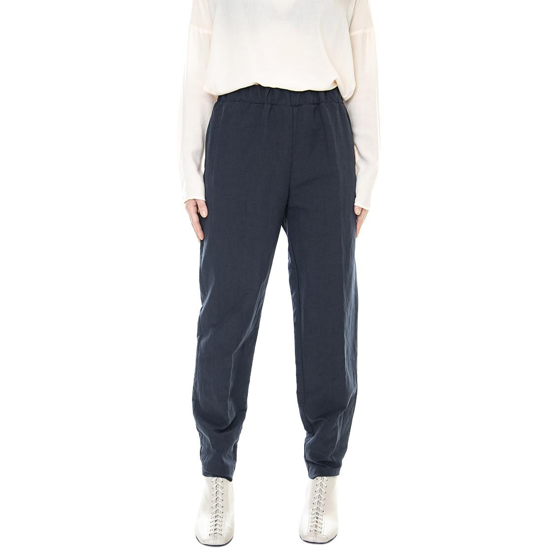 Regular 011SD25011 - Pantaloni Donna Blu Notte 011SD25011 -S2800 . ALESSIA SANTI 