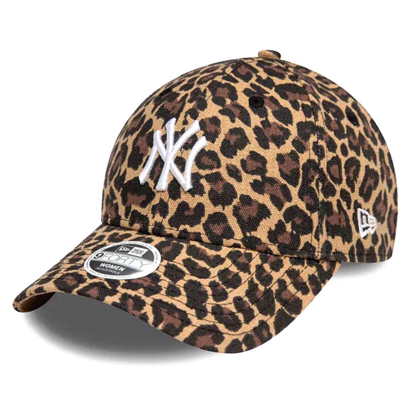 Female Leopard 9Forty New York Yankees Black / White - Cappellino con Visiera Multicolore 60595363  NEW ERA 