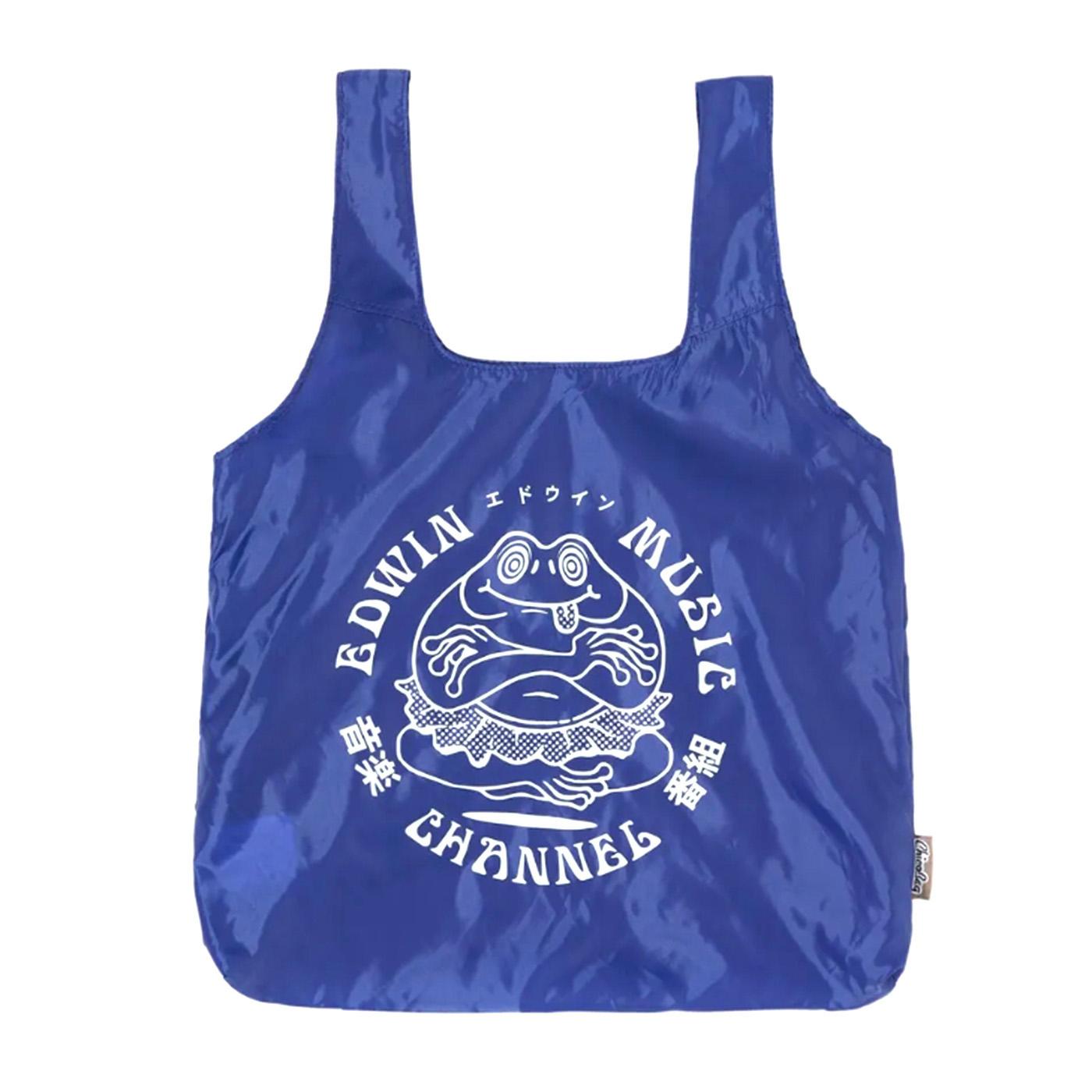 Edwin x Chico Bag Blu - Borsa Shopping Bag Blu I030719.01.4K.  EDWIN 