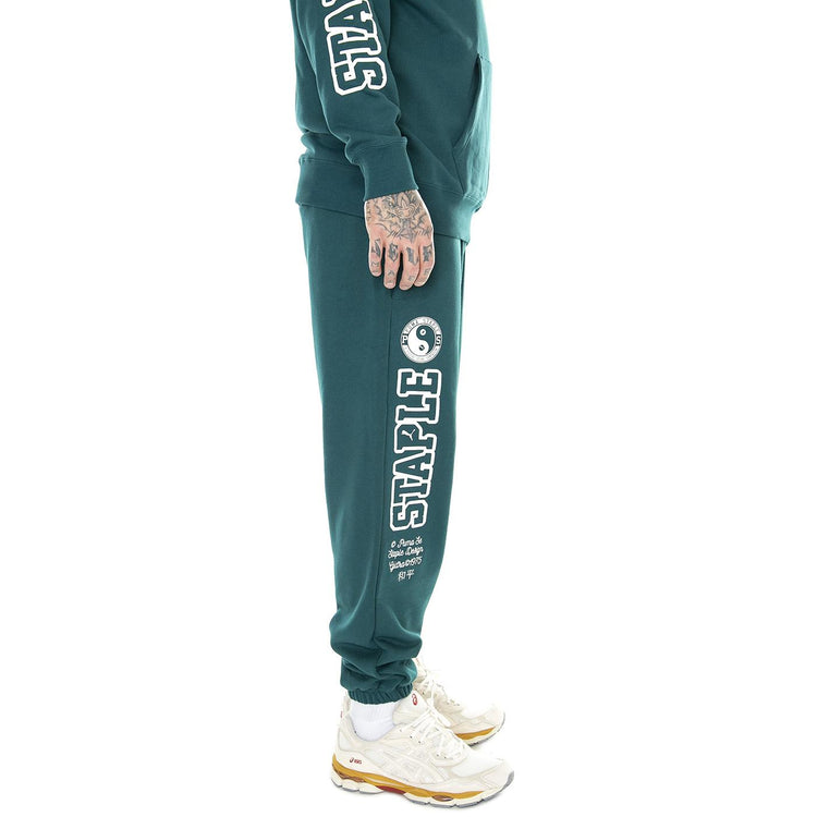 PUMA x STAPLE Sweatpants TR green - Pantaloni Uomo Verdi 622205-43  PUMA 