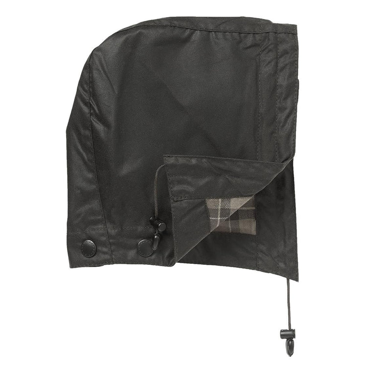 Waxed Cotton Hood Rustic - Cappuccio Staccabile Barbour Marrone FW22-MHO0004-RU52  BARBOUR 