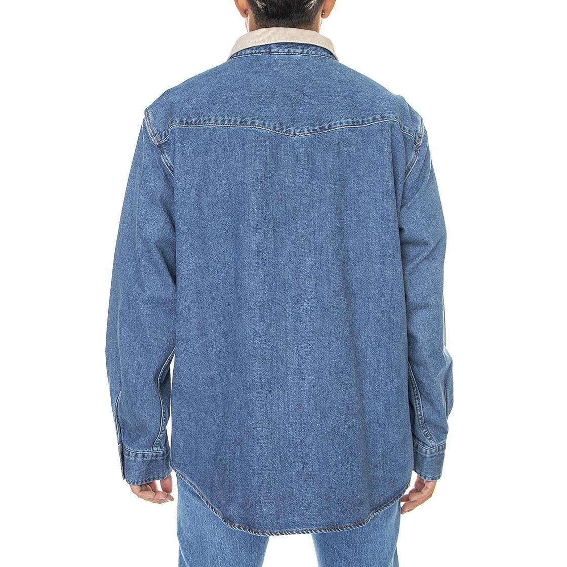 Relaxed Fit Western Z1711 Blue Stone Wash - Camicia Denim Jeans Uomo Blu A1919-0006  LEVIS 