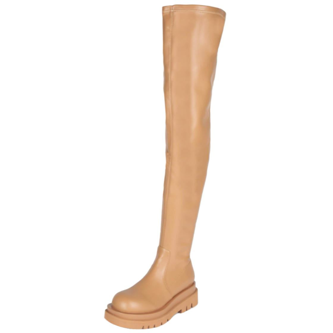 Tanked-Ok - Stivali Donna Beige / Natural JCSJCD0342009-NAT  JEFFREY CAMPBELL 