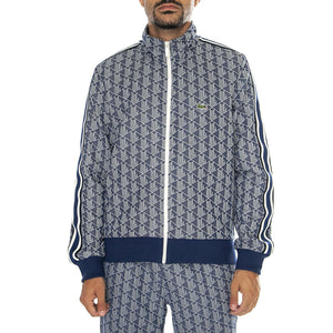 Sweatshirt SH1368-QIE Blue - Felpa con Zip Uomo Blu SH1368-QIE  LACOSTE 