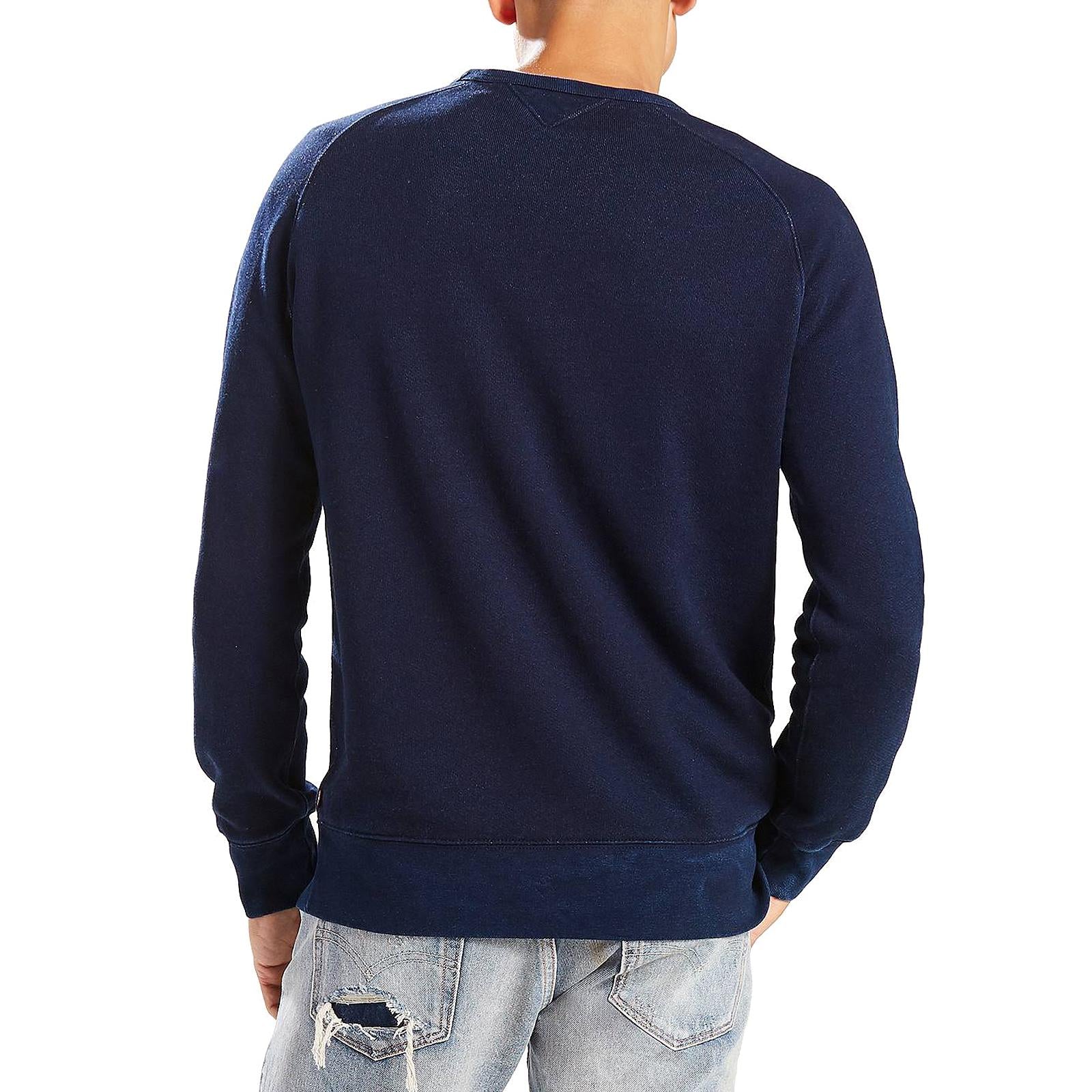 GRAPHIC CREW B 2 BRAND INDIGO CREW DARK INDIGO 24469-0006  LEVIS 