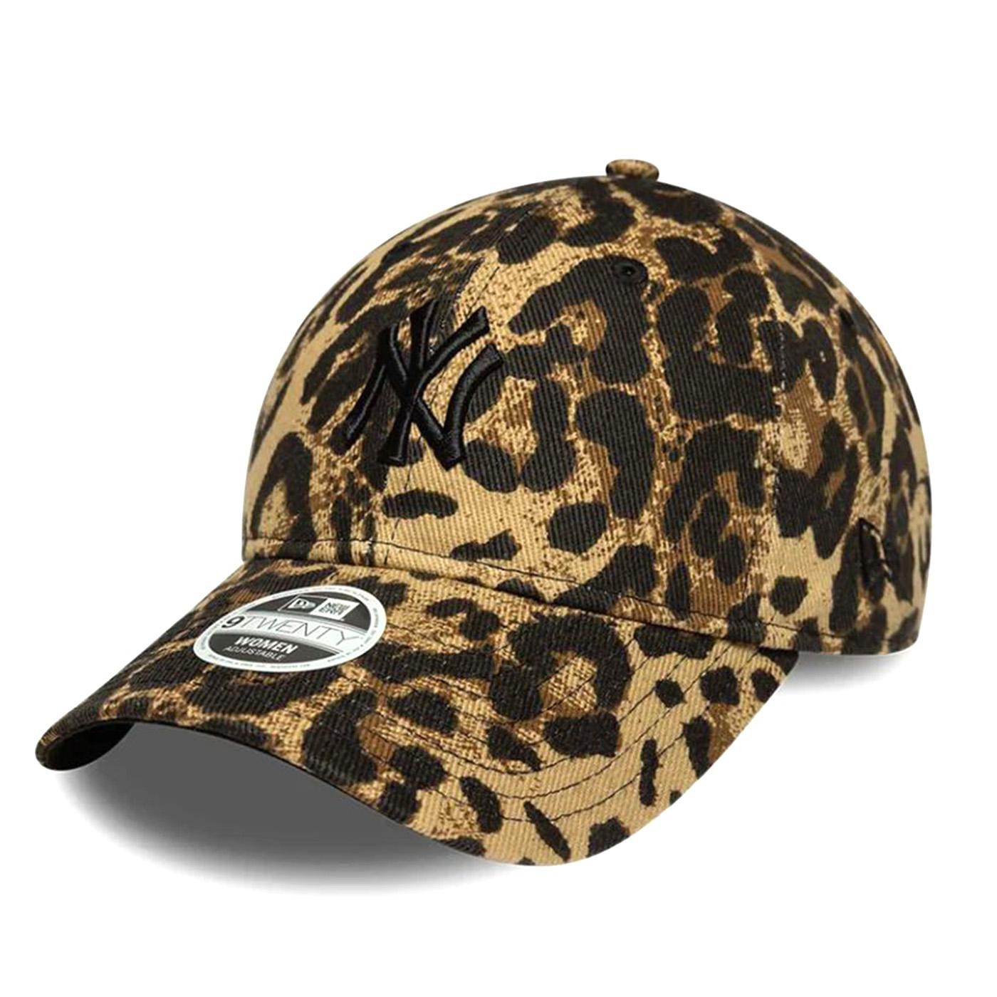 FEMALE LEOPARD 9TWENTY® NEW YORK YANKEES - Cappellino con Visiera Leopardato<BR/><BR/><BR/><BR/><BR/> 60856260 BRSCAM NEW ERA 
