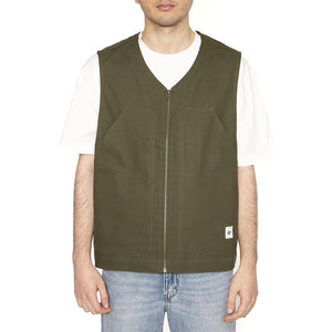 Heritage Chor Vest Green - Giacca Smanicata Uomo Verde 6040079-12365  CAT 
