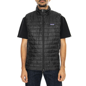 M's Nano Puff Vest-BLK - Giacca Smanicata Uomo Nera 84242-BLK  PATAGONIA 