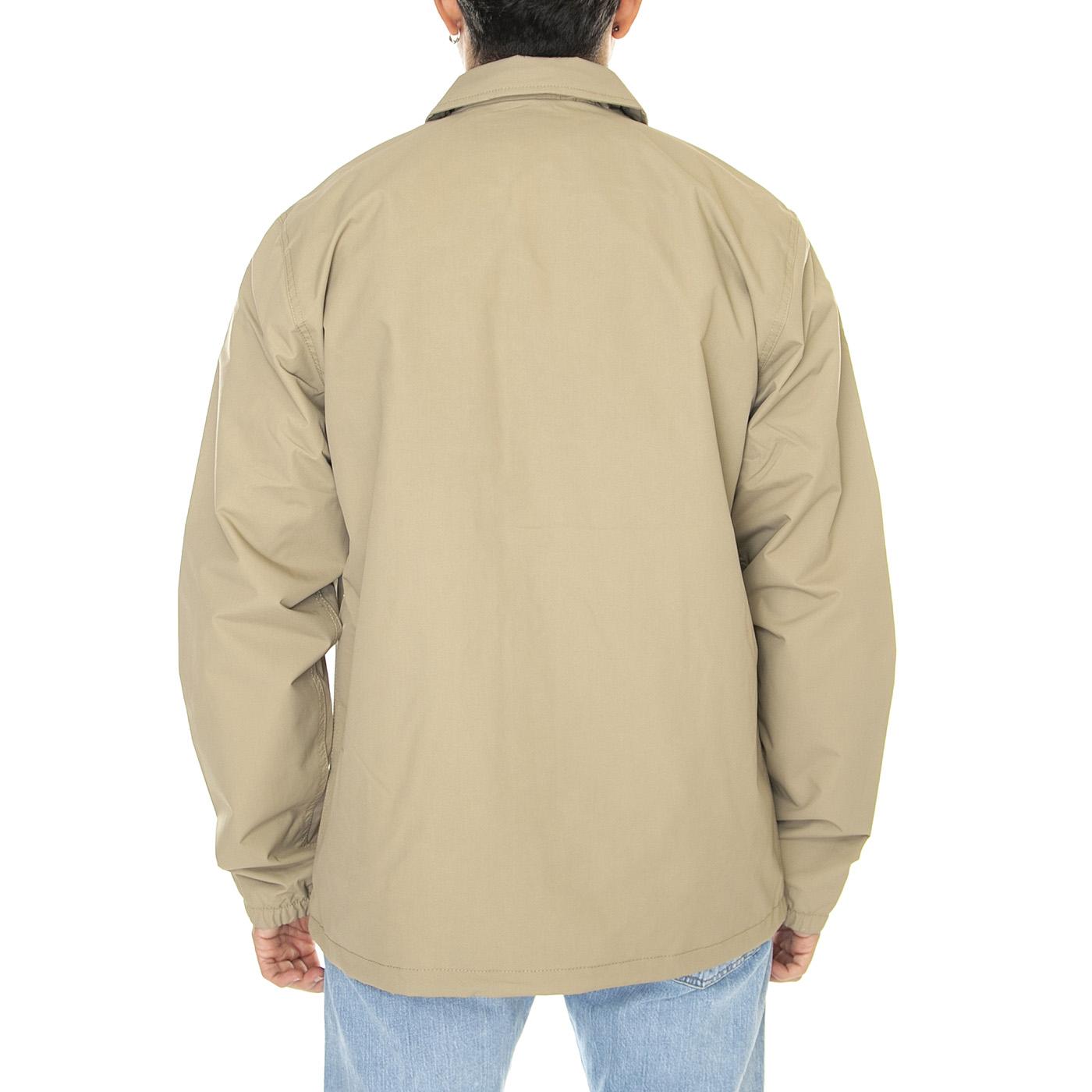 Oakport Coach Khaki - Giacca Estiva Uomo Beige DK0A4XEWKHK1  DICKIES 