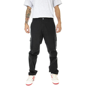 Tactics Pant Black - Pantaloni Cargo Uomo Neri SCA-PNT-0629  SANTA CRUZ 