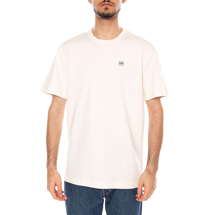 WORKWEAR TEE NATURAL - Maglietta Girocollo Uomo Bianca 112376606 WHT LEE 
