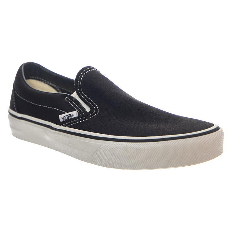 CLASSIC SLIP-ON BLACK / WHITE - Scarpe Slip-On Basse Uomo / Donna Nere 1669 . VANS 
