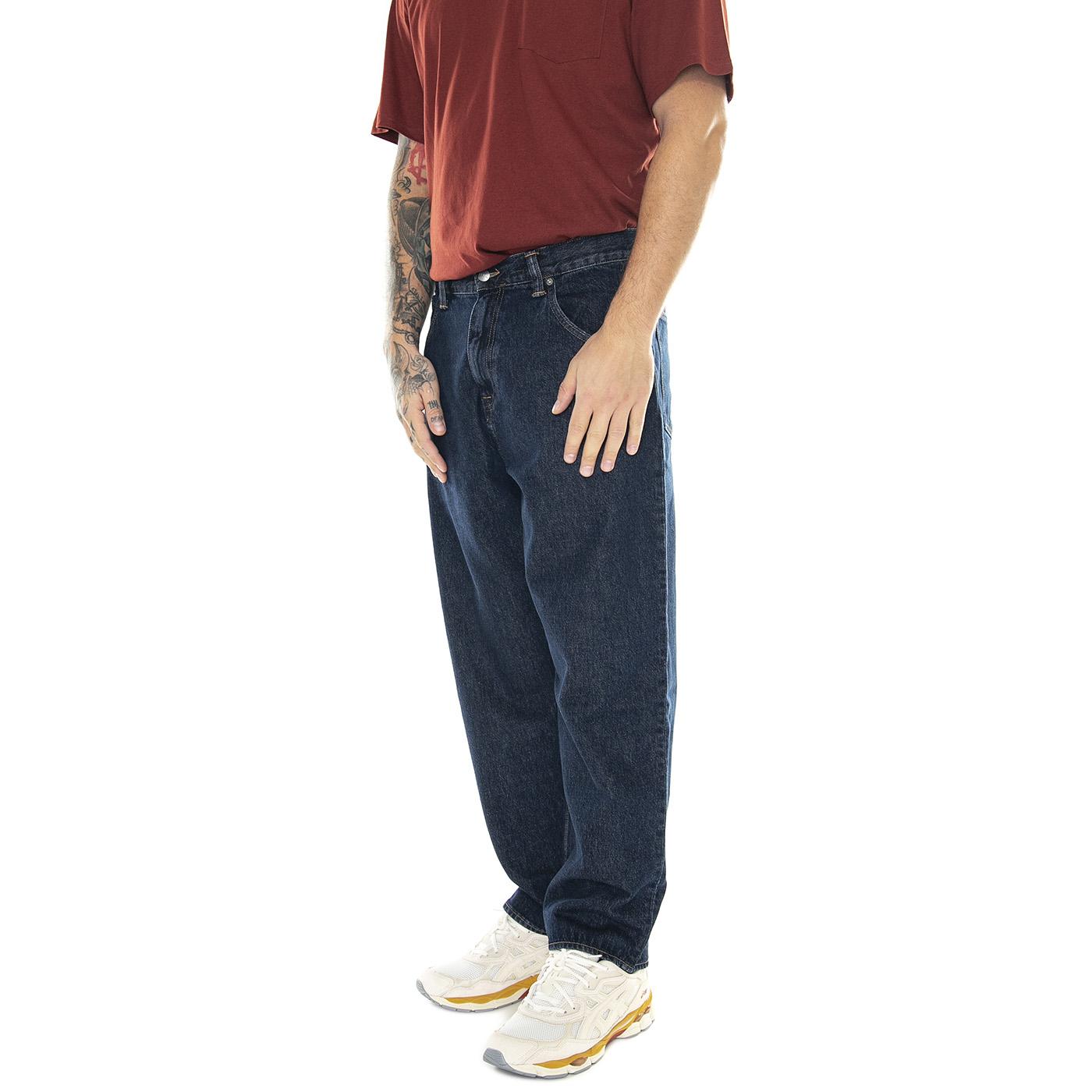 Tyrell Pant Dark Marble Wash - Pantaloni Uomo Blu I032557.01.I9.28  EDWIN 