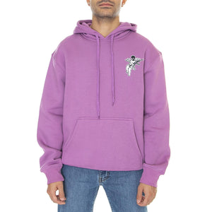 No More Space Hoodie Iris - Felpa con Cappuccio Uomo Viola HDY0107IRIS  DOOMSDAY 