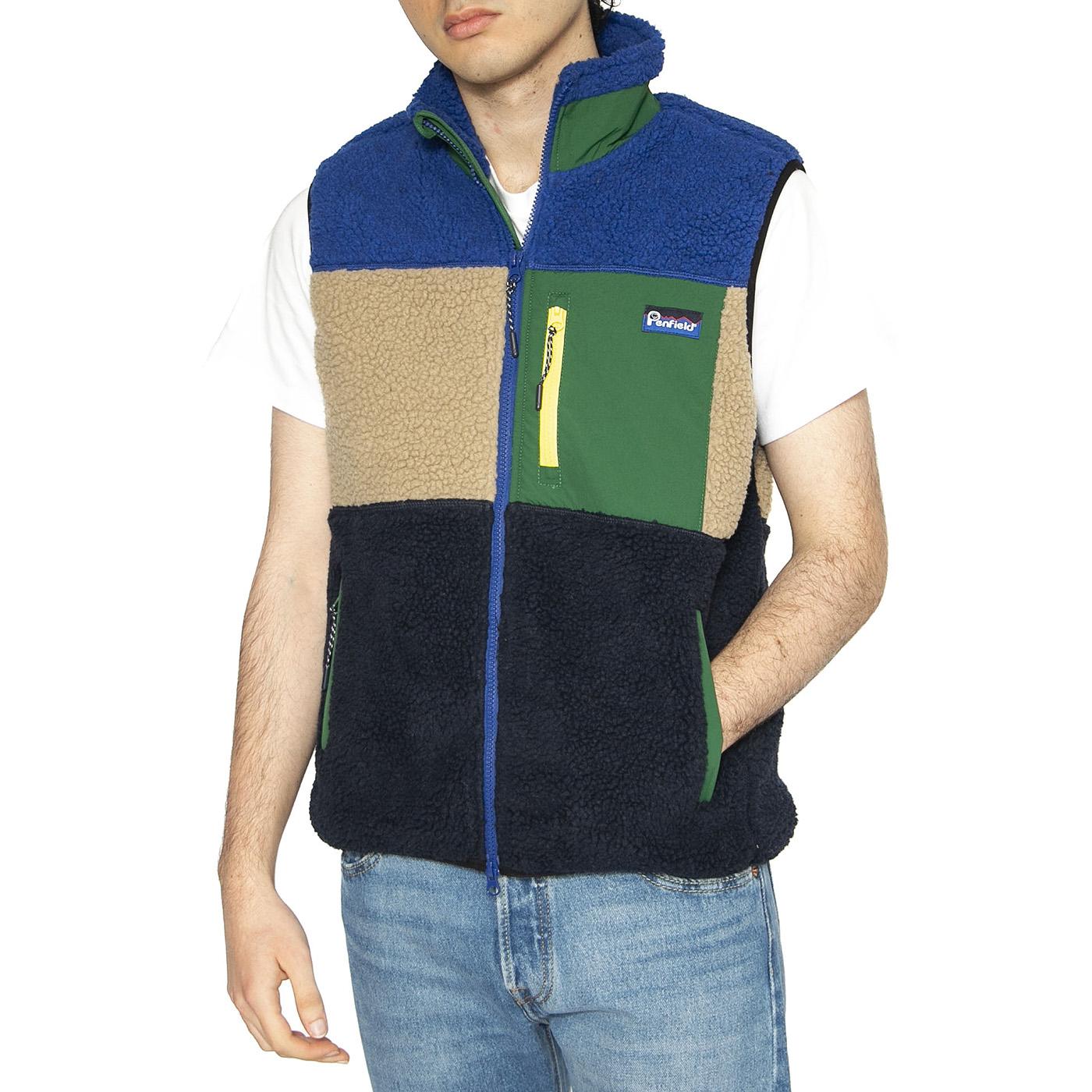 Mattawa Vest Sodalite Blue - Giacca Smanicata Uomo Multicolore PFD0372-981  PENFIELD 