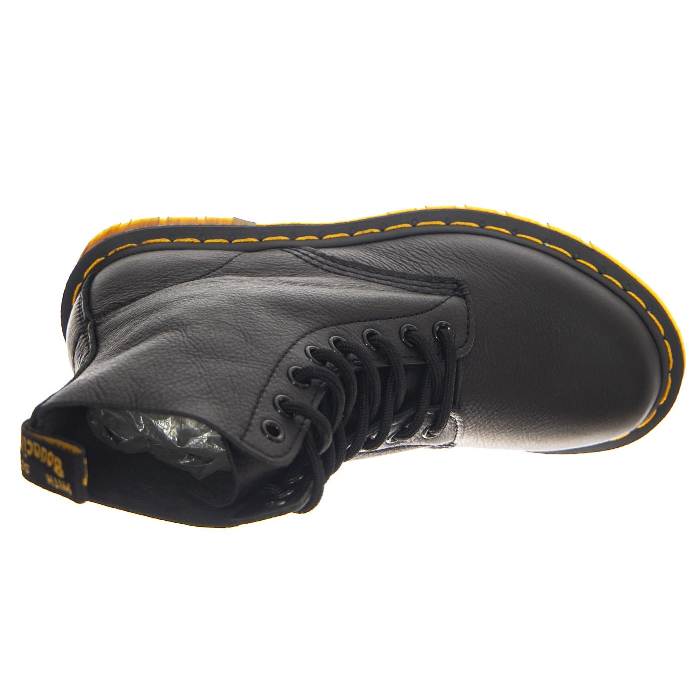 1460 Pascal Black Virginia - Stivaletti Donna Neri 13512006  DR.MARTENS 