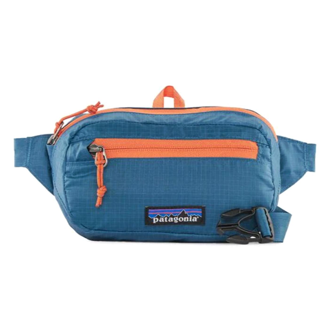 Ultralight Black Hole Mini Hip Pack Wavy Blue - Marsupio Blu / Multi 49447-WAVB  PATAGONIA 