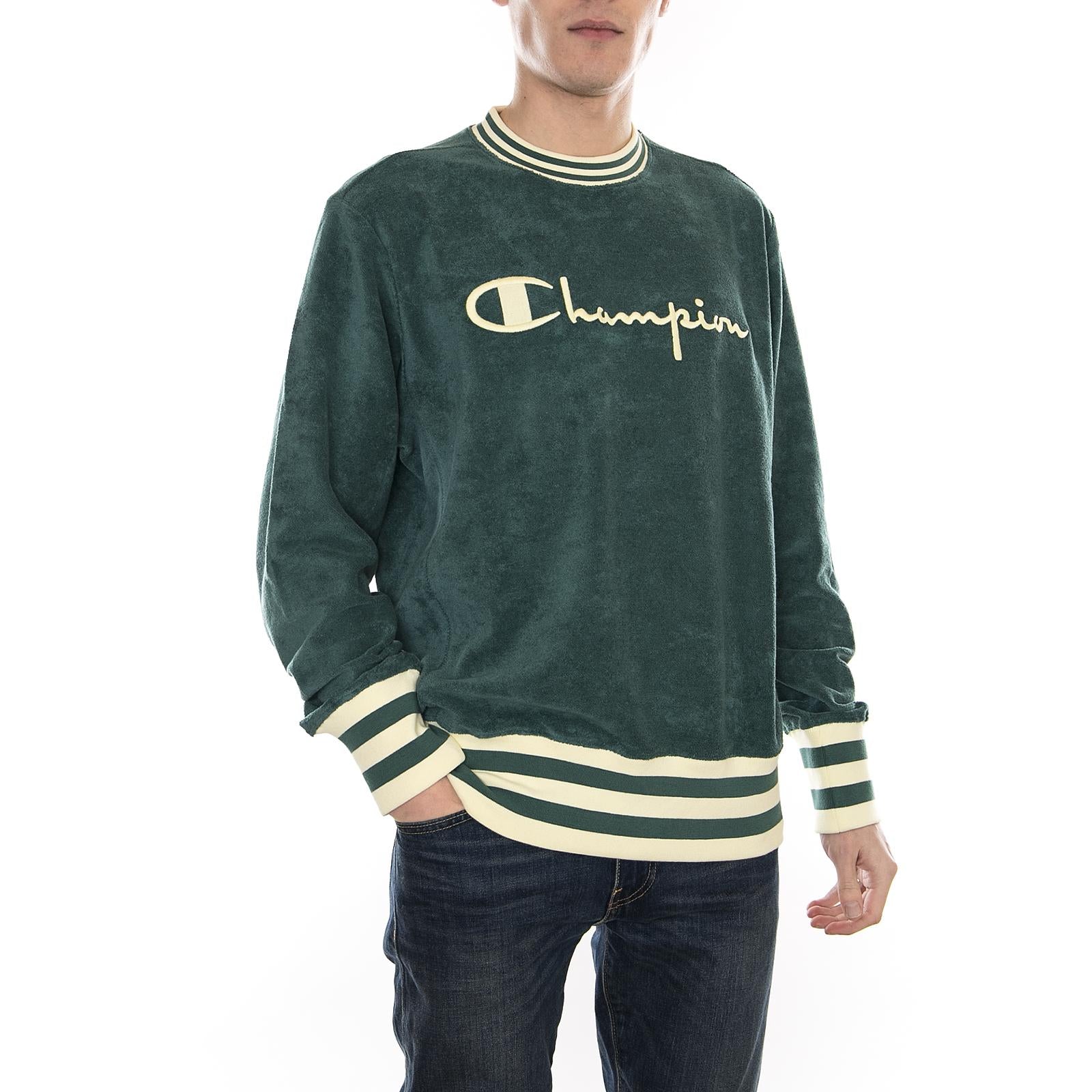 Crewneck Sweatshirt MLG/ETG Green 211685-GS531  CHAMPION 