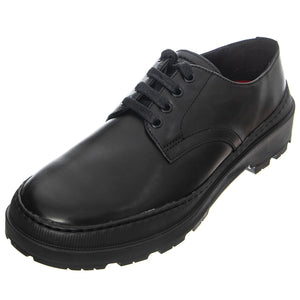 Brutus Trek Hombre Black - Scarpe Stringate Profilo Basso Uomo Nere K100838-001  CAMPER 